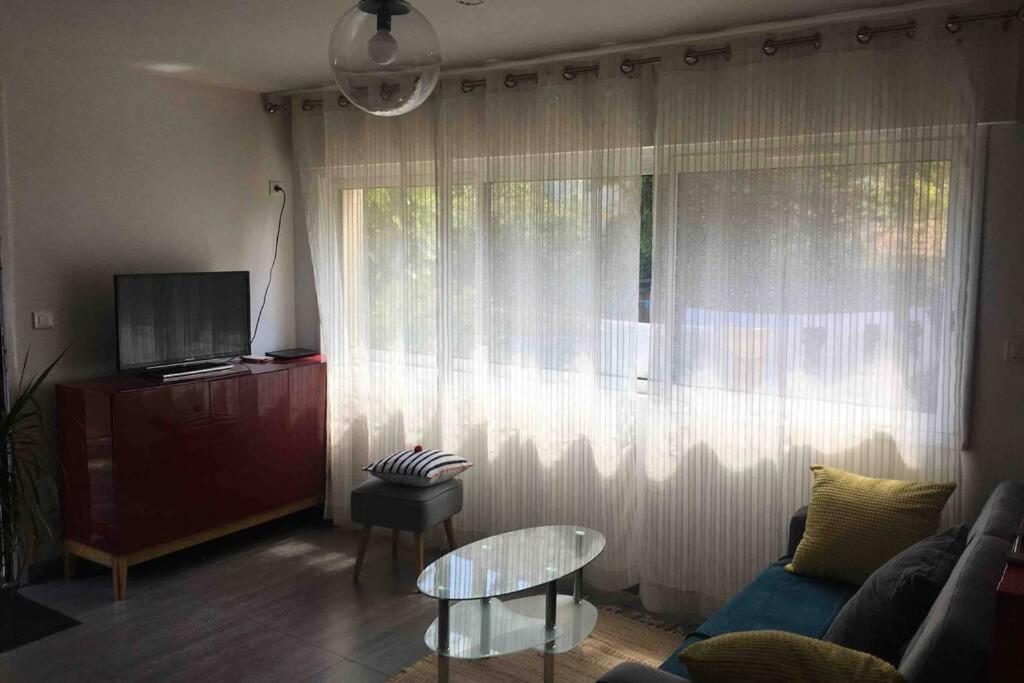 Bel Appartement En Rez De Jardin, 10Min Centre Et 300M Quais De Seine Wifi Rouen Eksteriør bilde